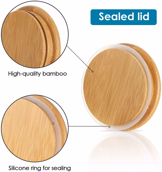 ホウケイ酸ガラス保存瓶、キッチン容器ガラス製品