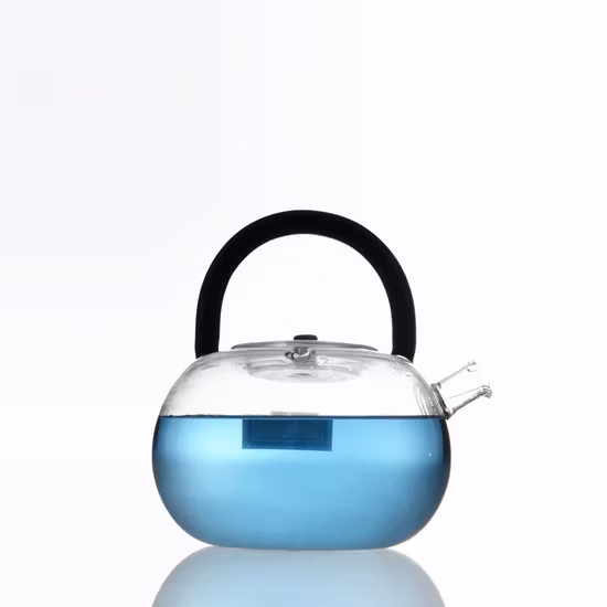 ホット販売便利なホウケイ酸ガラス ティー ポット クリスマス ギフト